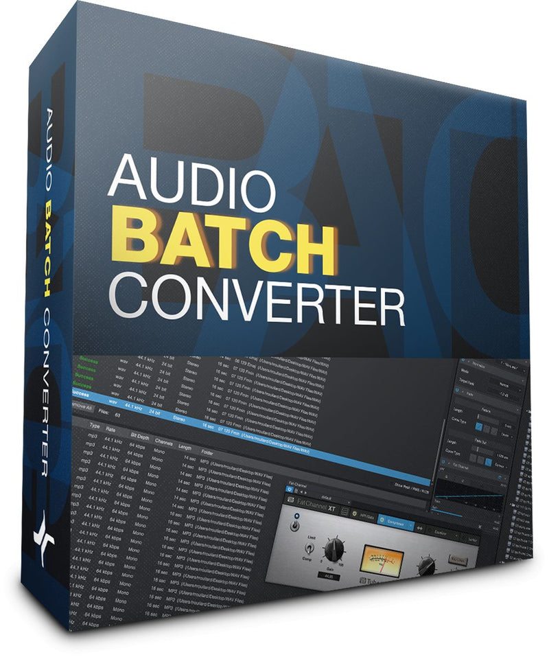 PreSonus Audio Batch Convertor