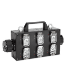 RCF LKS 19 BREAKOUT, LKS19 IN/OUT Weatherproof Power Box (6X Powercon Output)