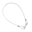 Global Truss SAFETY CABLE, 30 in Steel Lighting Safety Cable, 130 lb Capacity