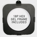 ADJ 18P Hex, 6 in 1 HEX LEDs, 18 x 12 Watt Rgbaw + UV 3 & 5 Pin DMX Powercon in and Outs