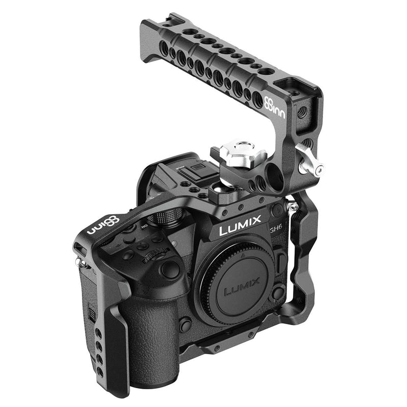 8Sinn Cage for Panasonic GH6 + 8Sinn Top Handle Scorpio