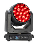 ADJ Focus Flex L19, High Powered 760 Watt LED Beam Wash Fixture, 19 x 40 Watt Rgbl LED Motorized Zoom 5-50, Virtual Cmy, Wifly Wireless DMX