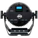ADJ 12P HEX IP, Outdoor IP65 Rated HEX Par with 6 in 1 HEX LEDs, 12 x 12 Watt Rgbaw + UV Outdoor PowerCon True 1 In/Out Connectors, DMX IP Rated 5 Pin DMX Runbber Covers and Connectors, Linkable, 30 Degree Beam Angle