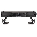 ADJ ElectraPix Bar 8, IP65 1/2 Meter Bar, Battery Powered, 8 x 20 Watt HEX LED Rgbaluv Individual Pixel Control, Backround RGB LEDs, Aria X2 Wireles, 20 Degree Diffusion Filter, L Track System