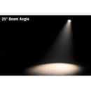 ADJ Par Z100 3K2, LED Par Can with 100 Watt LED 3000K, Manual Various Zoom Settings, 9-30 Degree Beam Angle, High CRI of 90