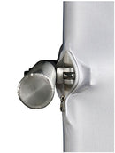 Global Truss GT-TC3.0Z, 9.84 ft (3m) White Slip-On Truss Cover with Zippered Slots for F34 Truss
