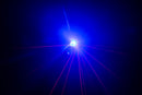 Eliminator Lighting CenterDroid, Multi-Effect Light with 10 x 15W RGBW 4-in-1 LEDs, 100mW Red and 50mW Green Lasers, Tilting Arms, Rotating Optics, 22 DMX Channels