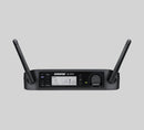 Shure GLXD14+/SM35-Z3, GLXD14/SM35 Headworn Wireless System, The GLXD-D+ Dual Band Wireless Headset System features the durable SM35 Headset Microphone for high-quality headworn vocal performance applications and the GLXD4+ tabletop receiver