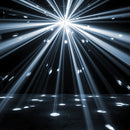 ADJ Starburst, Centerpiece Sphere Effect with 5 x 10 Watt RGBA LEDs, Sound Active, Rotation and Speed Control via DMX, Strobe Effect