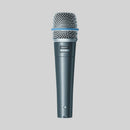 Shure BETA 57A, Dynamic Instrument Microphone, Supercardioid Dynamic with High Output Neodymium Element, for Vocal and Instrument Applications