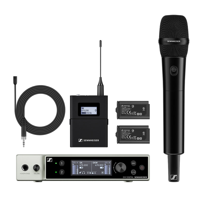 SENNHEISER EW-DX MKE 2 / 835-S SET (R1-9) Digital wireless lavalier/handheld set