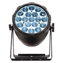 Eliminator Lighting Mega Par Z Wash, LED Wash Par with 19 x 15W RGBW 4-in-1 LEDs, Motorized 10 to 60 Degree Zoom, 3 Independent Color Zones, 2 DMX Channel Modes