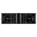 RCF HDL50-A-4K, Active 8000W Dual 12" & Quad 6" Compact 3-way Line Array (White)