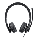 EMEET GeniusCall HS50, On-Ear ENC Headset with 270 Degree Rotatable Noise-Cancelling Boom Mic, In-Line Controls with One-Click Mute, Soft Foam Earpads and USB-C with USB-A Adapter