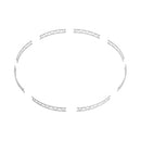 Global Truss IB-C5-V45-KIT, 16.4 ft OD F32 I-Beam Vertical Circle Kit, 8 x 45 Degree Arcs