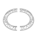Global Truss TR-C1.5-180-KIT, 4.92 ft OD F33 Triangular Truss Circle Kit, 2 x 180 Degree Arcs