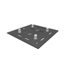 Global Truss GT-MH BASE 16 BLK, 16 in Multi-Hole Aluminum Base Plate, Black