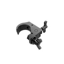 Global Truss JR SNAP CLAMP BLK, Junior Low Profile Snap Hook Clamp for F23 and F24 Truss, Black