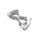 Global Truss MINI 360-QRSWIVEL, Mini 360 Quick Release Dual Swivel Clamp for 2 in Tube