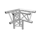 Global Truss TR-4093-DL, F33 3-Way 90 Degree Corner, Apex Down, Left