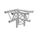 Global Truss TR-4093-DR, F33 3-Way 90 Degree Corner, Apex Down, Right