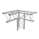 Global Truss TR-96117-33, F23 3-Way 90 Degree Corner, Apex Down, Right