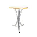 Global Truss TRUSS TABLE, Aluminum Truss Table with Solid Wooden Top