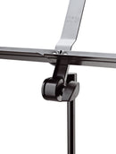 K&M 10065 Music Stand, Black, 3-Piece Folding Design, Traditionally Foldable, Non-Scratching Locking Screws, Height 585-1,220 mm, Steel