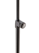 K&M 10065 Music Stand, Black, 3-Piece Folding Design, Traditionally Foldable, Non-Scratching Locking Screws, Height 585-1,220 mm, Steel