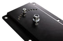 Wall mount plate black