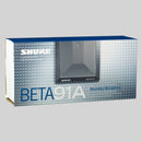 Shure BETA 91A, Kick Drum Microphone, Half-Cardioid Condenser Kick-Drum Microphone. Includes Integrated Preamplifier and XLR Connection