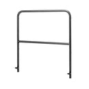 K&M 11991 Railing for Conductor Podium, Height 1,002 mm, Two Adapter Pins Are Included, Steel