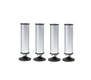 K&M 11992 Feet for Conductor Podium, For Conductor Podium Hight 20 cm, Aluminum