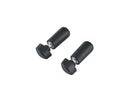 K&M 12189 XL Stop Pins for Laptop Stand, Black, Length 30 mm, Steel