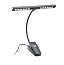 K&M 12266 Music Stand Light Orchestra Light Rechargeable, Black, USB Charging Cable Included, Plastic