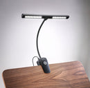 K&M 12266 Music Stand Light Orchestra Light Rechargeable, Black, USB Charging Cable Included, Plastic