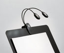 K&M 12270 Music Stand Light Twin Head, Black, Newest LED Technology, Bright and Focused Light, Plastic