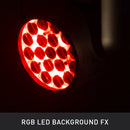 ADJ Vizi Pix Z19, Moving Head Wash Fixture, 19 x 30 Watt RGBL, Full Pixel Control, RGB Background with Full Pixel Control, RGB Outer Ring, Aria X2