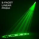 Eliminator Stryker Spot, 150 Watt LED Moving Head with 2 Gobo Wheels, Motorized Zoom and Focus