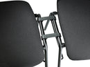K&M 13495 Chair Connector, Black, 104 x 21 x 18 mm, Plastic