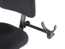 K&M 13497 Bass Holder, Black, Length 350 mm, Can Be Positioned Individually in Height, Steel