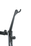 K&M 141/1 Cello Stand, Black, 2-Piece Folding Design, Height 620-1,120 mm, Bow Holder Included, Steel