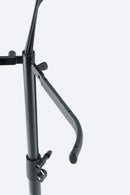 K&M 141/1 Cello Stand, Black, 2-Piece Folding Design, Height 620-1,120 mm, Bow Holder Included, Steel