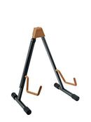 K&M 14130 Cello Stand Cork, Black/Cork, Height 535 mm, Bow Holder Included, Steel