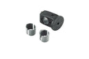 K&M 14301 Peg Holder, Black, Plastic