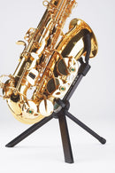 K&M 14330 Saxophone Stand Jazz, Black, Height 310 mm, Folds Very Small, Easy-To-Use, Aluminum