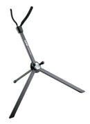 K&M 14335 Saxophone Stand Jazz, Black, Height 425 mm, Folds Very Small, Easy-To-Use, Aluminum