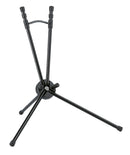 K&M 14350 Saxophone Stand Saxxy, Black, Height 420 mm, Folds Very Small, Steel