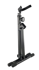 K&M 14415 Baritone Saxophone Stand, Black, 2-Piece Folding Design, Height 650-920 mm, Steel