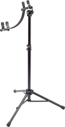 K&M 14766 Acoustic Guitar Performer Stand, Black, 2-Piece Folding Design, Height 748-1264 mm, Inclination Continuously Adjustable, Steel